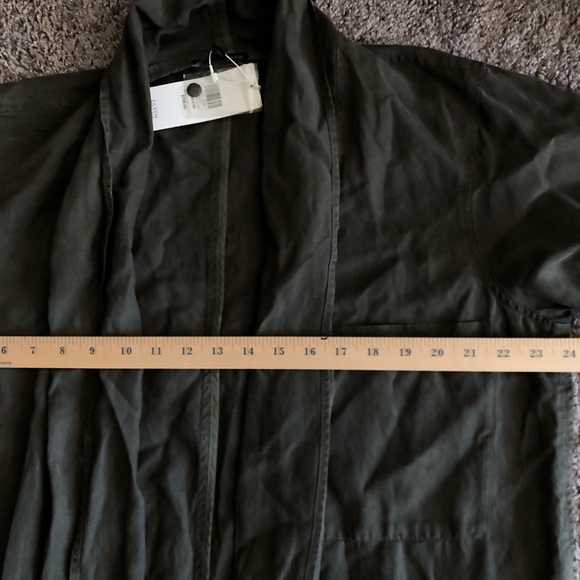 Eileen Fisher Tencel oversized long jacket Duster - Picture 13 of 13